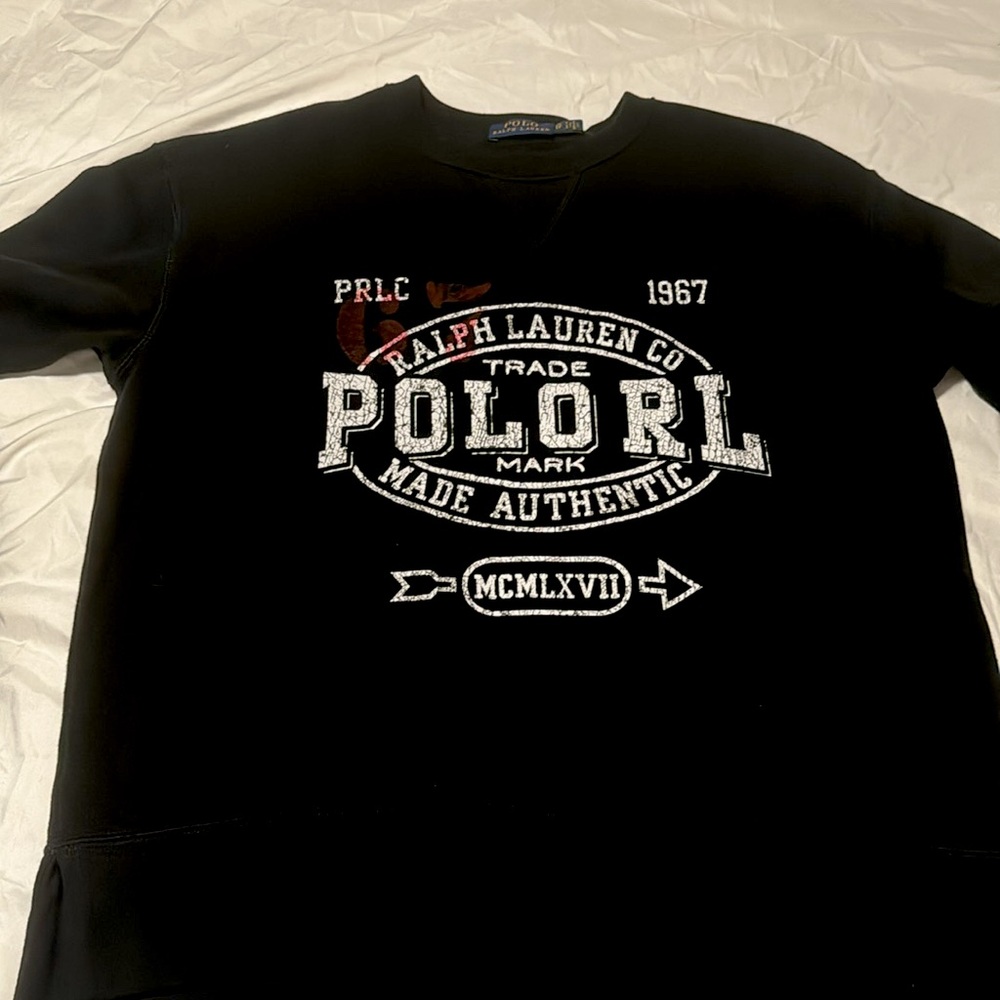 Polo Sweatshirt—LIKE NEW